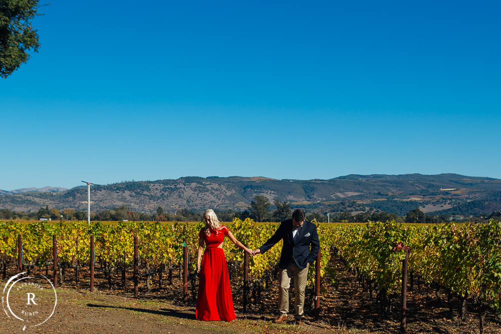 Napa Engagement photographer Alexander Rubin Photography at Far Niente Winery5